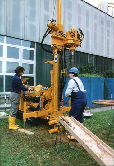 Stabilimento Peroni: trivellazione sondaggio geotecnico