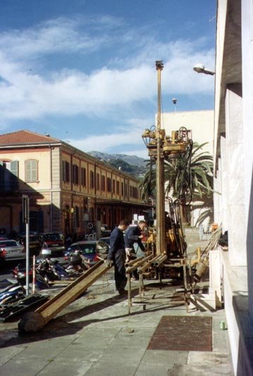 Indagini geognostiche, Ventimiglia