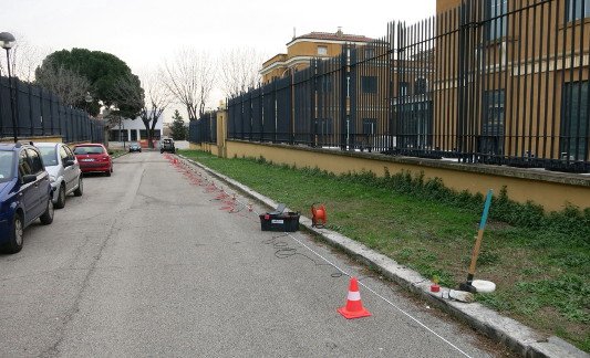 MASW cantiere Forlanini,Roma