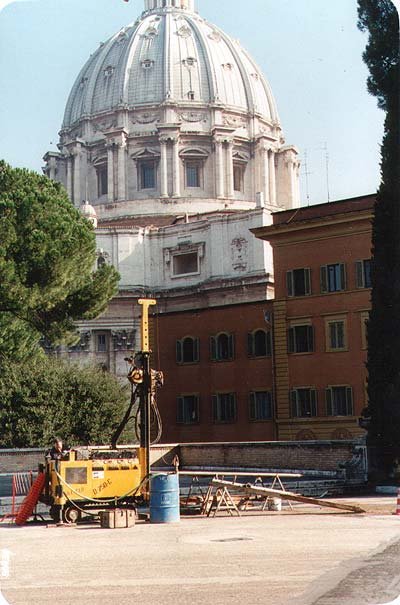 Sondaggi geognostici, Città del Vaticano